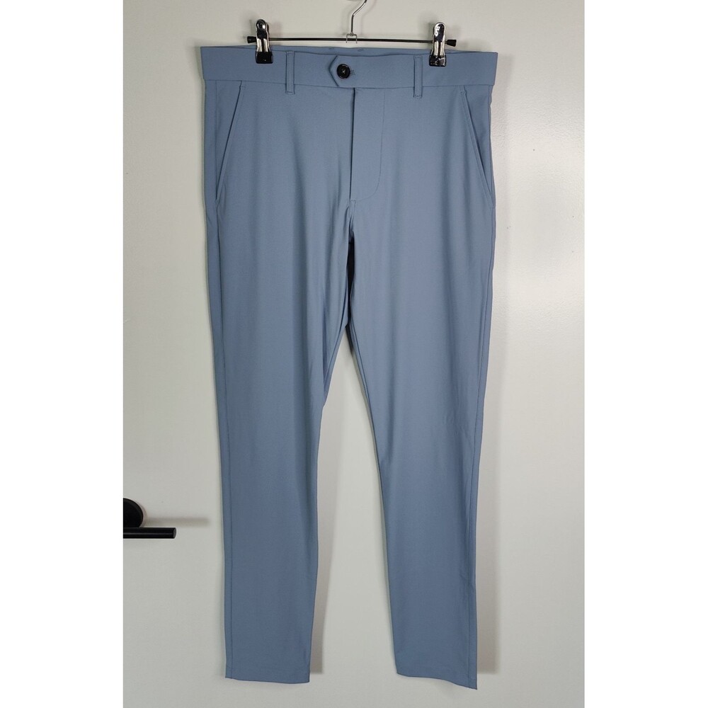 Greyson Montauk Trouser Mens 31x32 Blue Performance Golf Activewear Chino